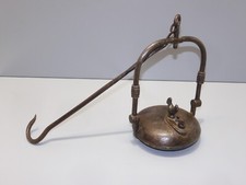 -LAMPE A HUILE de MINEUR COQ