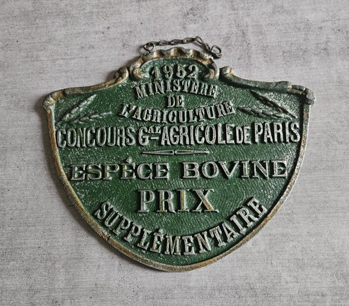 Plaque concours général - plaque,