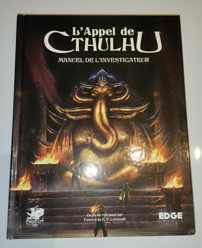 Appel cthulhu manuel de - appel,