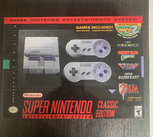 Super nintendo classic edition - super,