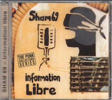 Sham 69 Information Libre CD UK Anagram 2001 CDPUNK121