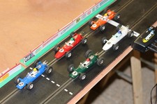 Lot Scalextric Circuit vintage