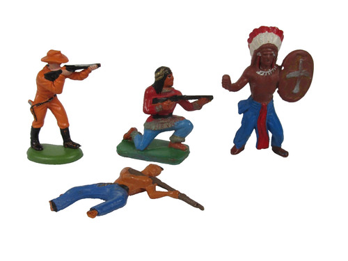 772p lot figurines - figurines, indiens