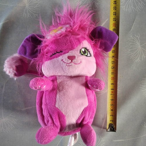 Peluche popples 20 cm - popples, rose
