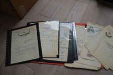 + AVIATION DOCUMENTS  ET VIEILLES FACTURES BLERIOT FEDERATIONS / RARE ET UNIQUE