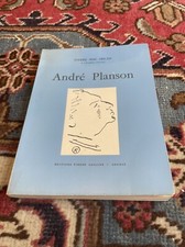 PLANSON André MONOGRAPHIE MAC ORLAN ÉDIT CAILLER 1954 dédicace TBE Introuvable !