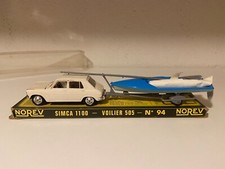 NOREV PLASTIQUE ANCIENNE SIMCA 1100 N° 94-  / IDEM MINIALUXE GÉGÉ DINKY JEP