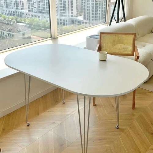 White oval dining - dining,