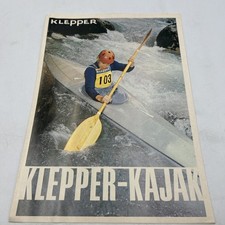 Vintage 1963 Klepper Kayaks