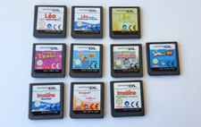 LOT DE 10 JEUX NINTENDO DS  " LEA,BARBIE,NADIA,SIMS ETC....PAL A VOIR !