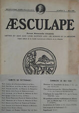 Aesculape n°5- 1929 : L'Art