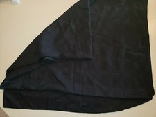 large SOLID BLACK TABLE CLOTH