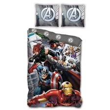 Housse de couette microfibre Marvel Avengers lit 90 cm Marvel