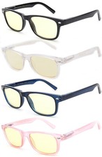 Enfants Bleu Lumière Blocage Lunettes Gaming Ordinateur Lecture Anti Eye Strain