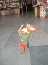 Jouet En Fer Blanc Mécanique