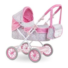 Accessoires poupons - COROLLE - Landau Floral - pour poupons 36 a 52 cm - des 3 