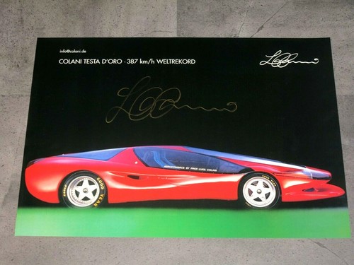 Affiche luigi colani originale - affiche,