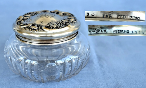 Bonbonniere cristal argent - bonbonniere, et