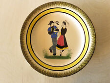 très belle assiette  faïence; couple de danseurs Henriot Quimper