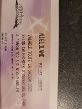 4 billets adultes Nigloland