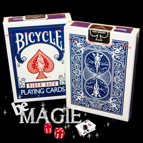 Jeu rider back bicycle - back, magie