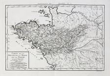 Bretagne Maine Anjou Carte
