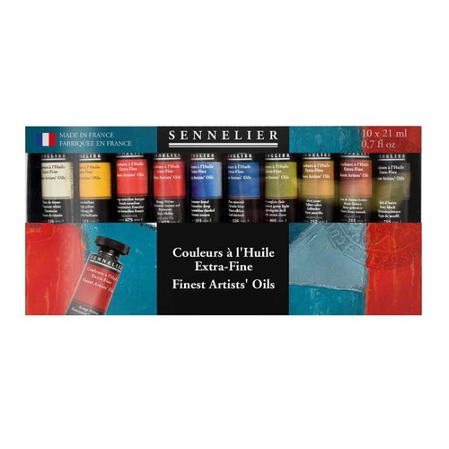Peinture huile - peinture, à
