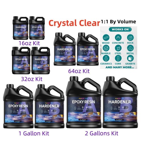 Crystal clear epoxy resin - clear,