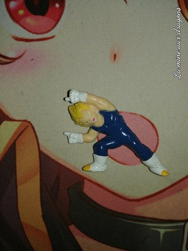 Mini figurine vegeta fusion - mini,