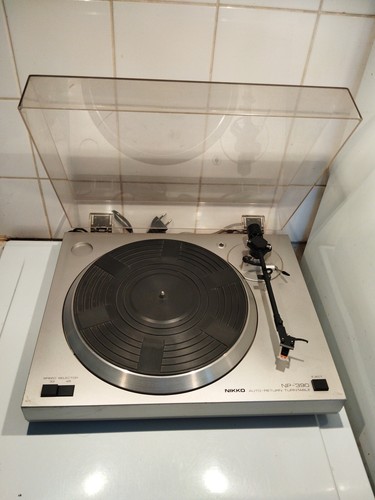 Platine vinyl nikko 390 - platine, np-390
