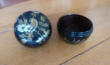 Ancienne boîte à thé en