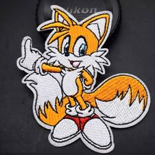 Patch Écusson Renard Tails Fox Sonic (Réf b) - Thermocollant