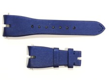 NEUF BRACELET MONTRE ROGER DUBUIS 21 MM SATIN BLEU @ ROGER DUBUIS STRAP 21 MM