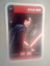 carte leclerc star wars n°55 kylo ren
