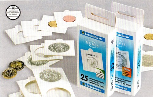 Etui carton pour - , monnaies
