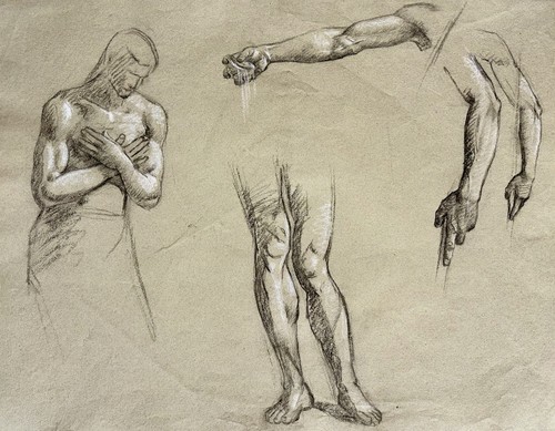 Dessin ancien pierre - ancien, noire