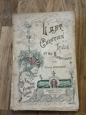 Livre L'Art Chrétien en