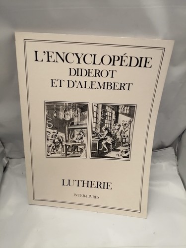 Encyclopédie diderot et - l'encyclopédie,
