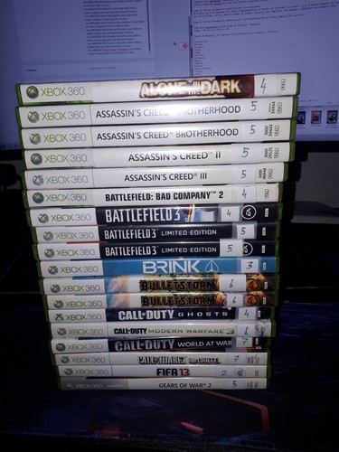 Lot jeux xbox360 - lot, xbox