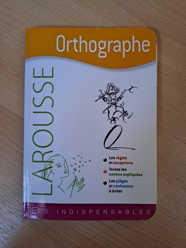 Livre orthographe larousse - orthographe,