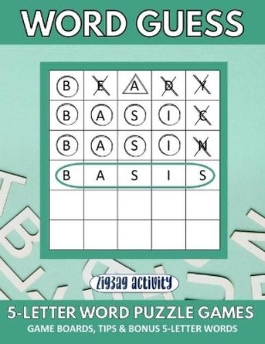Zigzag activity word guess - word,