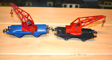 hornby echelle O 2 wagons grue