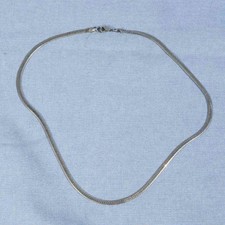 Collier Herringbone En Argent Sterling Bijoux De Mode