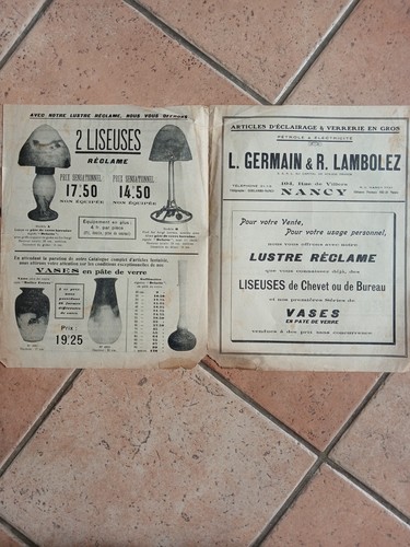 Lustres publicité réclame - lustres,