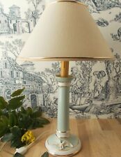 ANCIEN NE LAMPE PIED DE LAMPE  PORCELAINE LIMOGES AIGLE SIGNE LUCIEN MICHELAUD