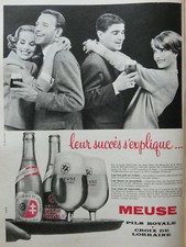 PUBLICITÉ PRESSE 1959 BIÈRES