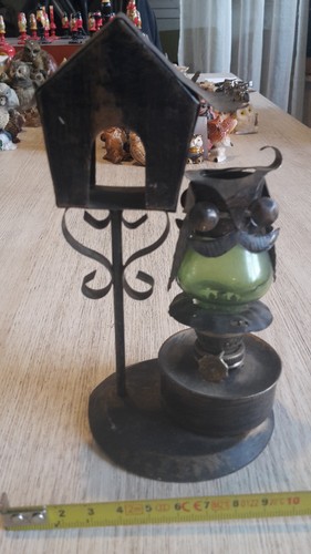 Chouette hibou lampe petrole - hibou,