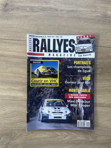 Magazine rallyes mars - magazine,