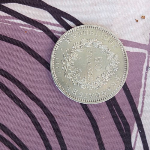 Pièces argent francs - argent,