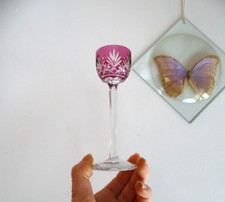 Verre à liqueur cristal